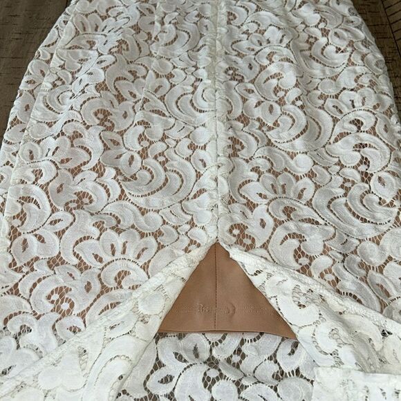 NWT Misha Rosie Dress 👗 Lace over nude lining. Gorgeous! Wedding 💒 ready! - Picture 16 of 17